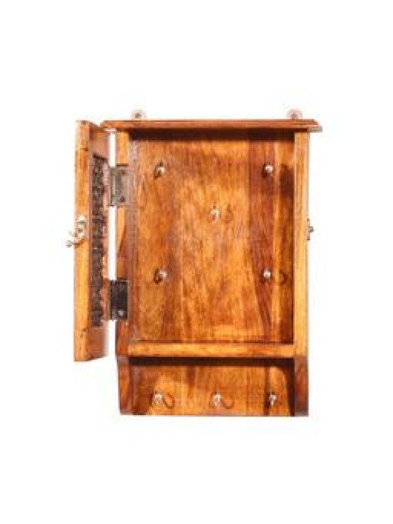 Wooden Key Box Best Key Box/ Solid Wooden key cabinet,Wooden Key Holder-key house/Keery keep/ Wall hanging key hanger,Key storage box Gifts.