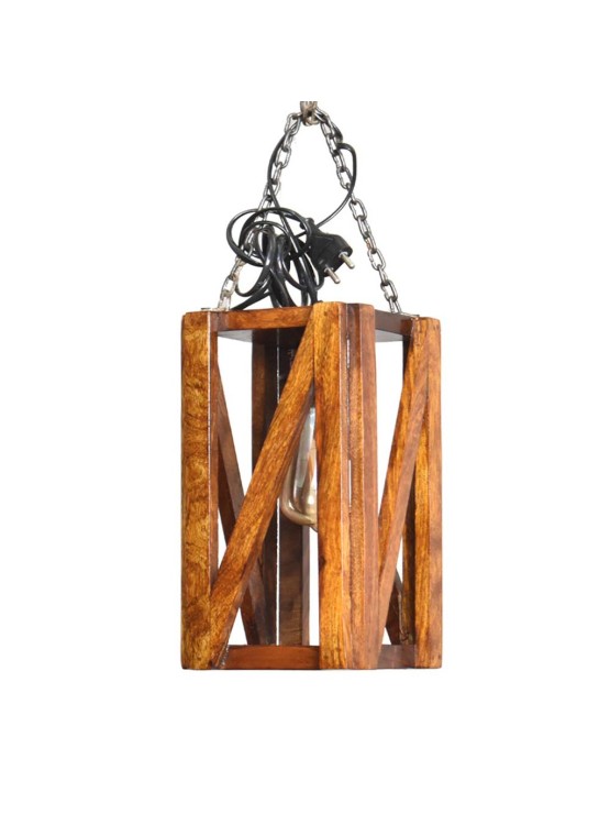 Solid Wood Cluster Hanging Lights