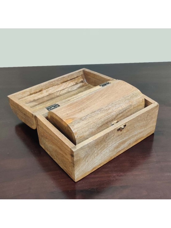 Wooden Box Storage set of 2 