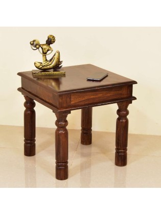  Deux Wooden Peg Side Table