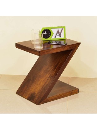 Zeta Wooden Peg Side Table