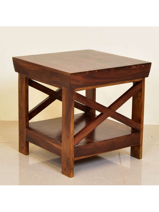 Flair wooden Peg Side Table