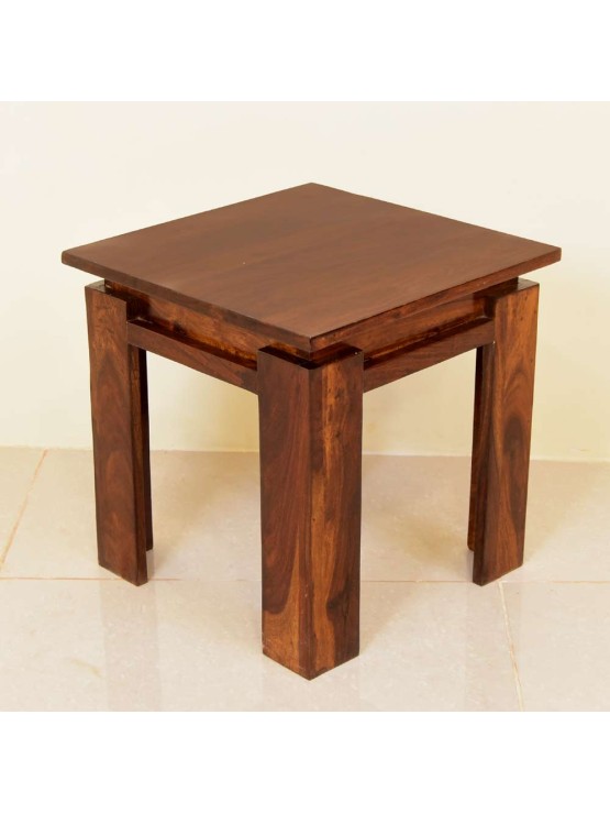 Aramika Solid Wood Peg Table
