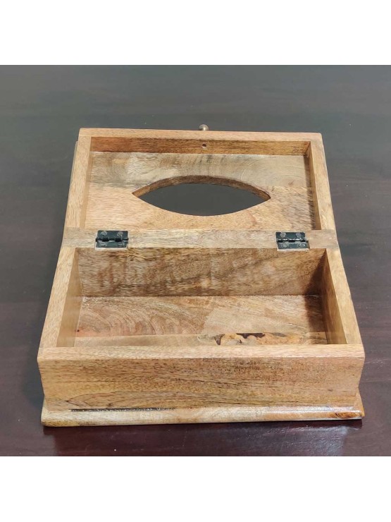 Solid Wood Tissue Box